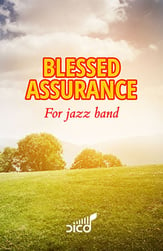BLESSED ASSURANCE Jazz Ensemble sheet music cover